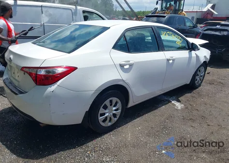 2016 Toyota Corolla L from USA, damaged, VIN 2T1BURHE4GC572528